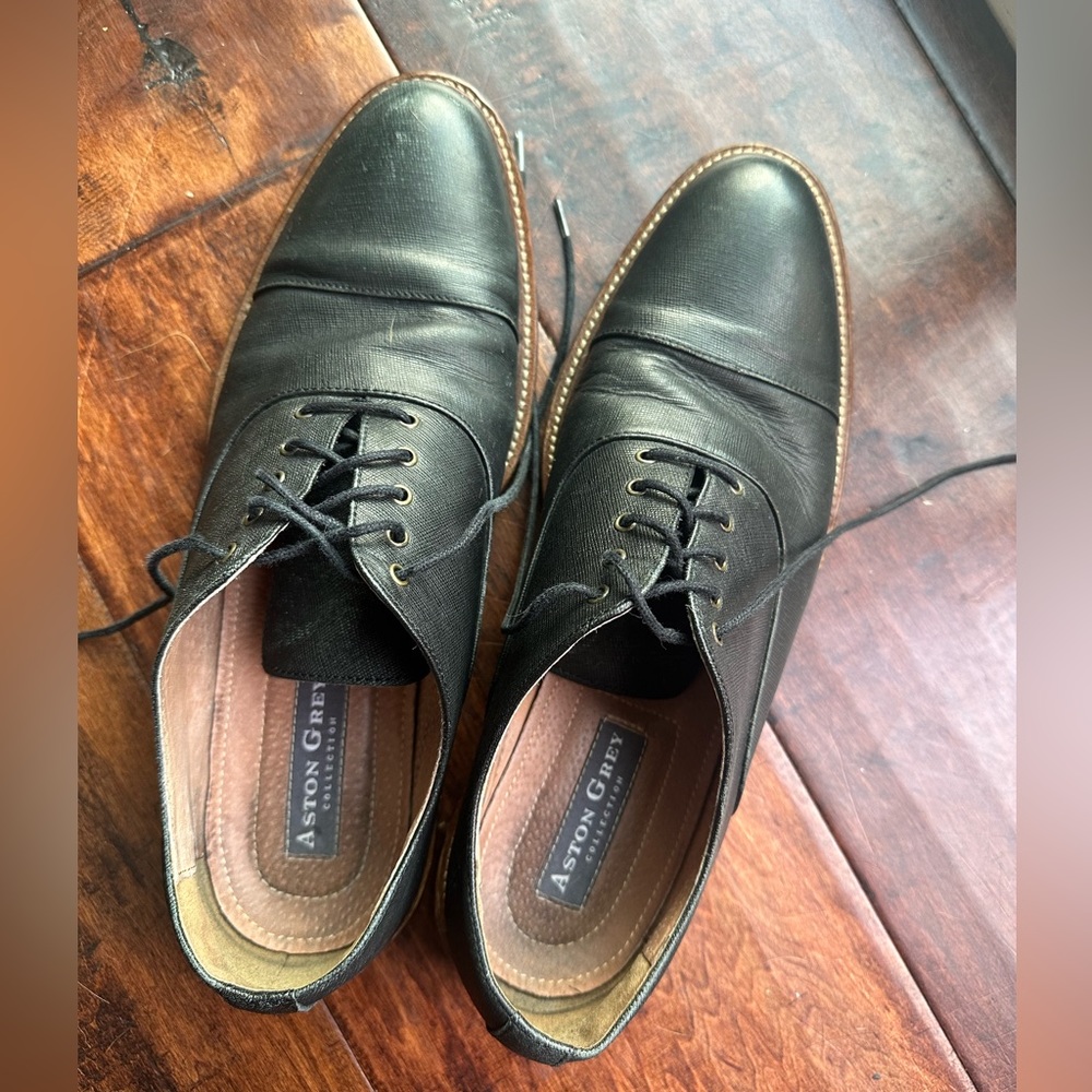 Aston Grey Men’s Dress Shoes Size 9.5 M